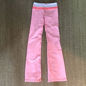 Lululemon Pink Flare Pants - size 4